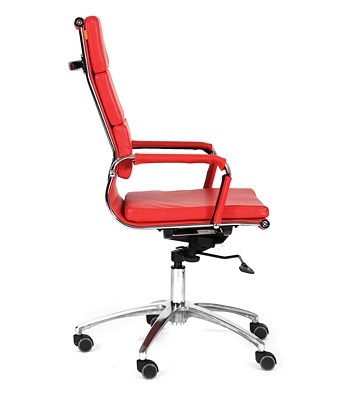 Кресло CHAIRMAN 750 экокожа красная в Махачкале - изображение 2
